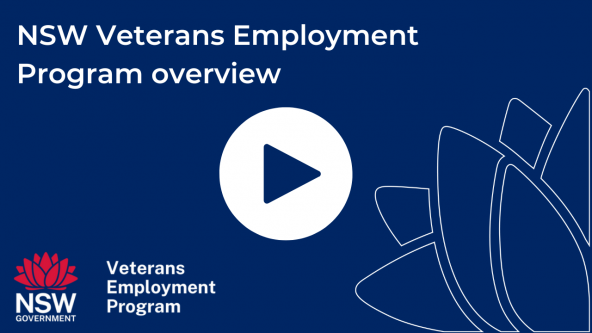 NSW Veterans Employment Program overview